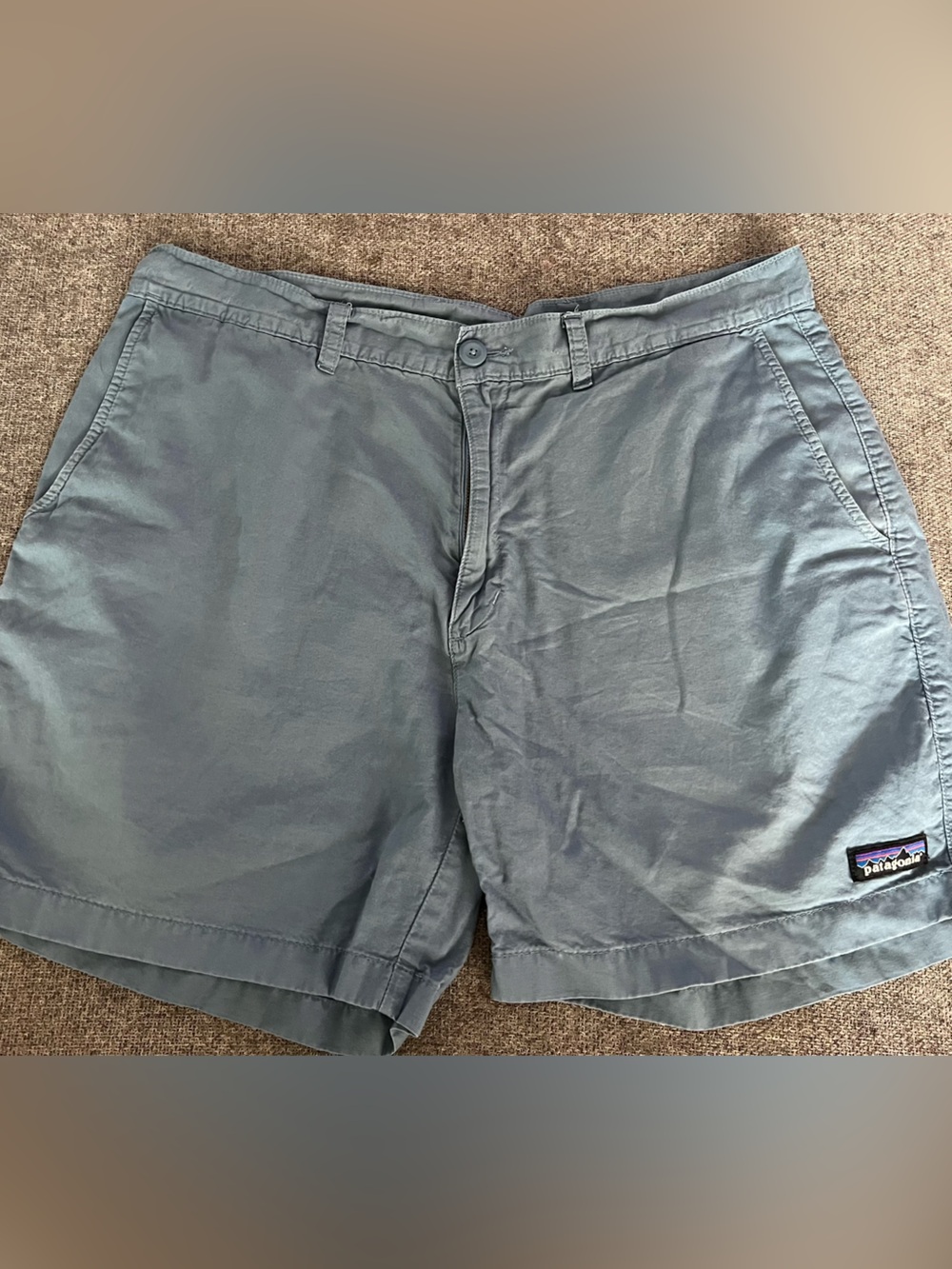 Patagonia Men's Blue Hemp All Wear Shorts